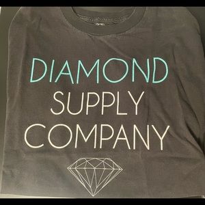 Diamond Supply Co. Men's Logo Graphic Print T-Shirt - Size Medium